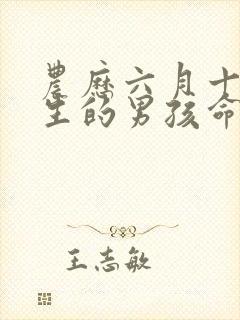 农历六月十九出生的男孩命运好吗