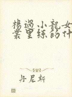 杨过小龙女在草丛里练的什么武功封面