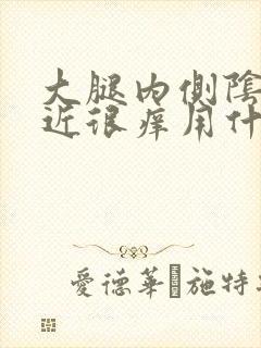 大腿内侧阴囊附近很痒用什么药