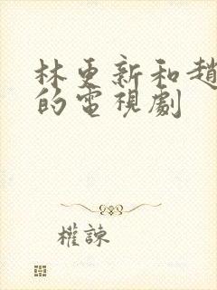 林更新和赵丽颖的电视剧封面