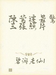 陈莺迁最惊艳的三张照片封面