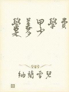 学美甲学费一般是多少