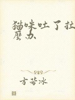 猫咪吐了拉稀怎么办封面