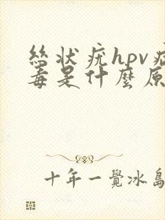 丝状疣hpv病毒是什么原因引起的