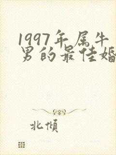 1997年属牛男的最佳婚配