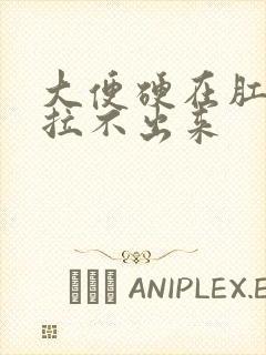 大便硬在肛门口拉不出来