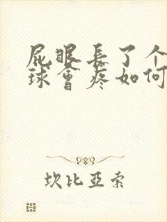 屁眼长了个小肉球会疼如何消除封面