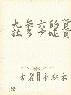 九米六的货车能拉多少吨货