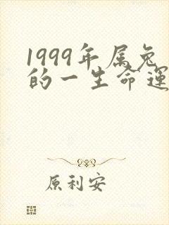 1999年属兔的一生命运