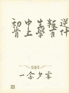 初中生叛逆期不肯上学有什么办法