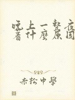 晚上一整夜睡不着什么原因