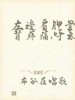 左边肩胛骨处后背疼痛,呼气和吸气都疼