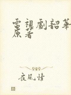 电视剧韶华若锦原著