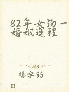 82年女狗一生婚姻运程