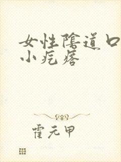 女性阴道口痒有小疙瘩