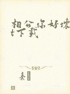 相公你好坏txt下载