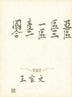 国产一区亚洲综合二区三区