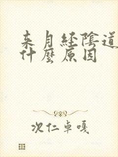 来月经阴道疼是什么原因