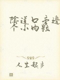 阴道口旁边有一个小肉粒