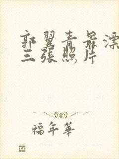 郭翼青最漂亮的三张照片