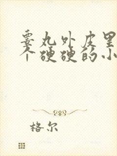 睾丸外皮里面有个硬硬的小疙瘩