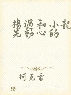 杨过和小龙女谁先动心的封面