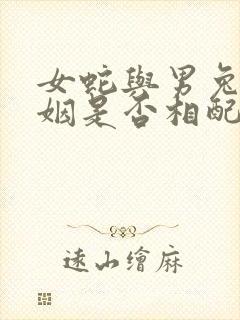 女蛇与男兔的婚姻是否相配