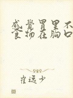 感觉胃里不消化食物在胸口堵着