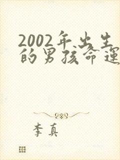 2002年出生的男孩命运