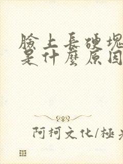 脸上长硬块痘痘是什么原因