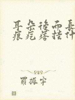 耳朵后面长了瘢痕疙瘩挂什么科