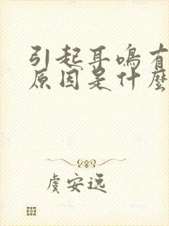 引起耳鸣有哪些原因是什么封面