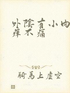 外阴有小肉粒不痒不痛