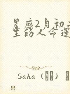 农历2月初二出生的人命运如何封面