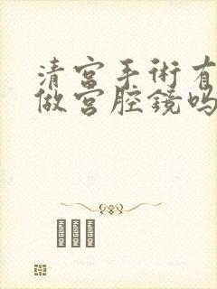 清宫手术有必要做宫腔镜吗