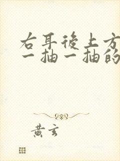 右耳后上方头部一抽一抽的疼