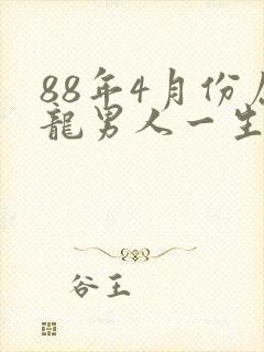 88年4月份属龙男人一生命运怎么样