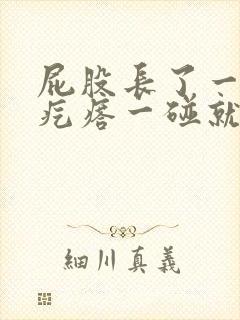 屁股长了一个硬疙瘩一碰就疼