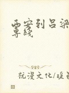 西安到吕梁货运专线