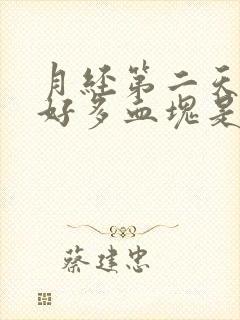 月经第二天流了好多血块是怎么回事