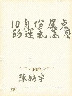 10月份属兔人的运气怎么样