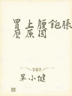 胃上腹饱胀是什么原因