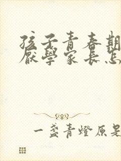 孩子青春期叛逆厌学家长怎么引导