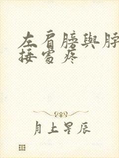 左肩膀与脖子连接处疼封面