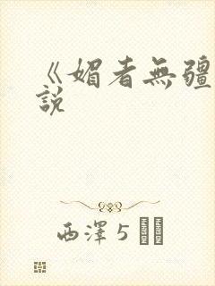 《媚者无疆》小说