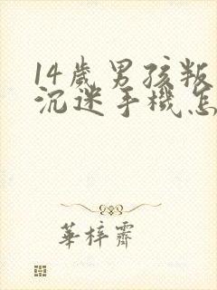 14岁男孩叛逆沉迷手机怎么管教