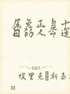 属兔正月十五生日的人命运如何?封面