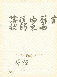 阴道内壁有颗粒状的东西