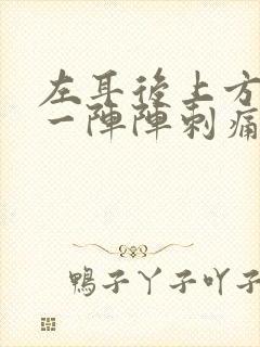 左耳后上方头部一阵阵刺痛封面