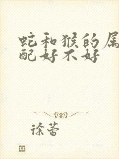 蛇和猴的属相婚配好不好